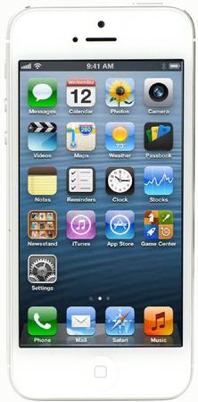 Смартфон Apple iPhone 5 32Gb White & Silver - Светлоград