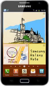 Смартфон Samsung Galaxy Note GT-N7000 Blue - Светлоград