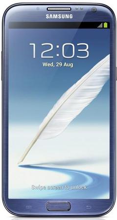 Смартфон Samsung Galaxy Note 2 GT-N7100 Blue - Светлоград