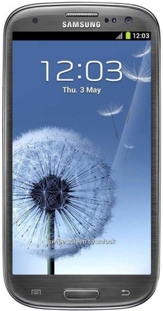 Смартфон Samsung Galaxy S3 GT-I9300 16Gb Titanium grey - Светлоград